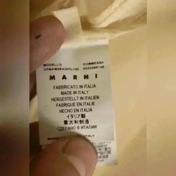 MARNI SS17 Beige Ecru Cotton Poplin Unlined Lightweight Trench 42EU Medium Italy - Picture 9 of 11